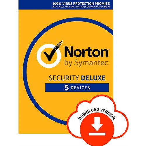 Norton Security 3.0 Deluxe 1 User 5 Dispositivos 1 Ano